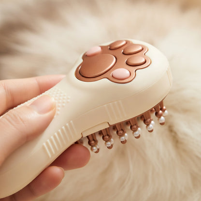 Pet Grooming Brush with Steam Technology