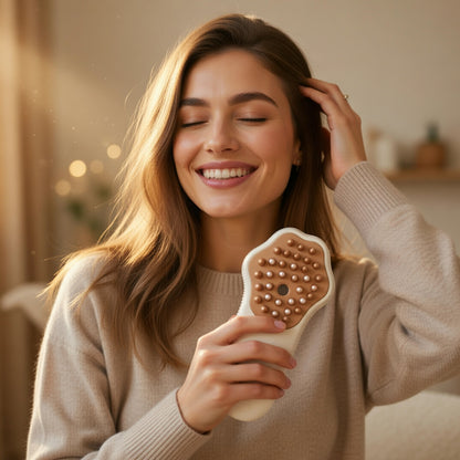 Pet Grooming Brush with Steam Technology
