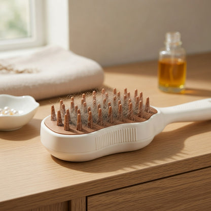 Pet Grooming Brush with Steam Technology